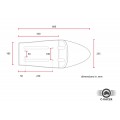 C-Racer Universal Fully Covered Cafe Racer Seat - SCR1FC